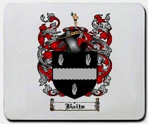 Baits coat of arms mouse pad