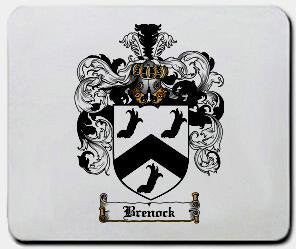 Brenock coat of arms mouse pad