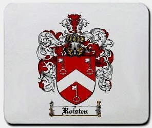 Roisten coat of arms mouse pad