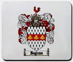 Ingram coat of arms mouse pad