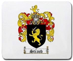 Straub coat of arms mouse pad