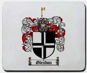 Glendon coat of arms mouse pad
