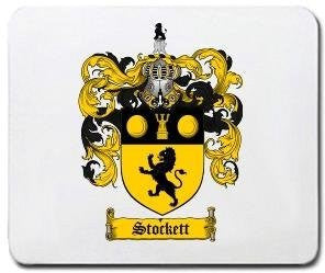 Stockett coat of arms mouse pad