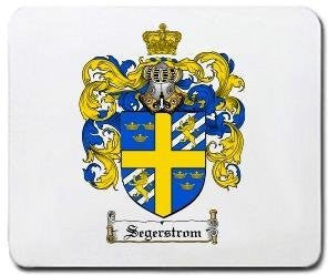 Segerstrom coat of arms mouse pad