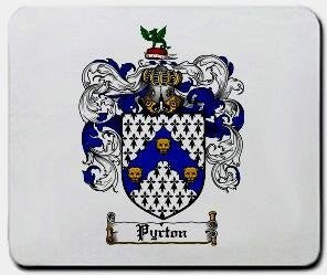 Pyrton coat of arms mouse pad