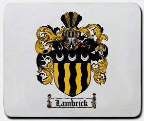 Lambrick coat of arms mouse pad
