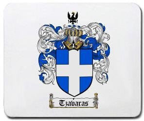 Tzavaras coat of arms mouse pad