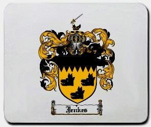 Jenkes coat of arms mouse pad
