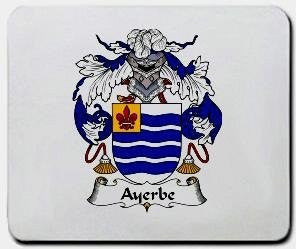 Ayerbe coat of arms mouse pad