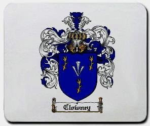 Clowney coat of arms mouse pad