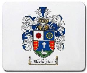 Verheyden coat of arms mouse pad