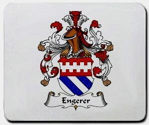 Engerer coat of arms mouse pad