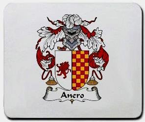 Anero coat of arms mouse pad
