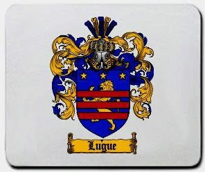 Lugue coat of arms mouse pad