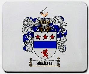 Mccree coat of arms mouse pad