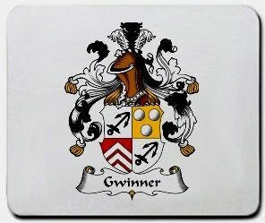 Gwinner coat of arms mouse pad