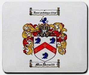 Macdermitt coat of arms mouse pad