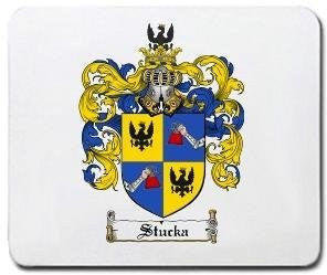 Stucka coat of arms mouse pad