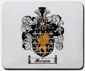 Marples coat of arms mouse pad