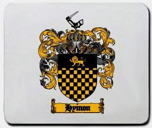 Hymon coat of arms mouse pad