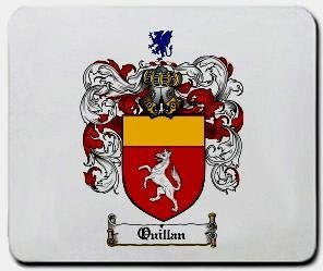 Quillan coat of arms mouse pad