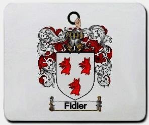 Fidler coat of arms mouse pad