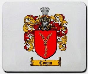 Cygan coat of arms mouse pad