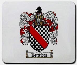 Bettridge coat of arms mouse pad