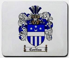 Cortina coat of arms mouse pad