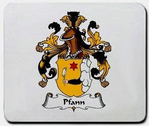 Pfann coat of arms mouse pad