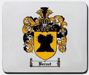 Bernet coat of arms mouse pad