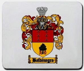 Baldenegro coat of arms mouse pad