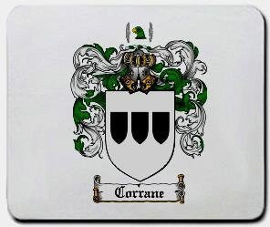 Corrane coat of arms mouse pad
