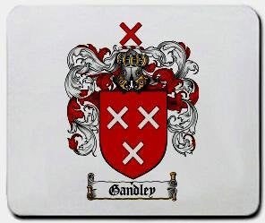 Gandley coat of arms mouse pad