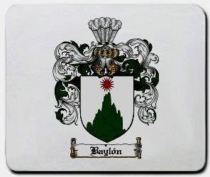 Baylon coat of arms mouse pad