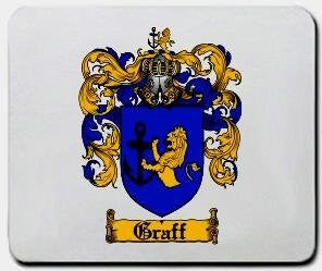 Graff coat of arms mouse pad