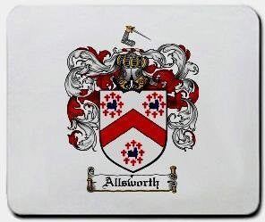 Allsworth coat of arms mouse pad