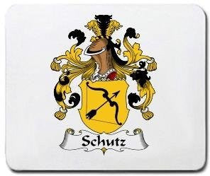 Schutz coat of arms mouse pad