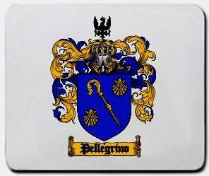 Pellegrino coat of arms mouse pad