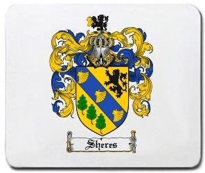 Sheres coat of arms mouse pad