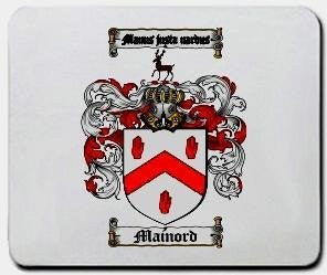 Mainord coat of arms mouse pad