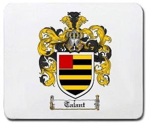 Talant coat of arms mouse pad