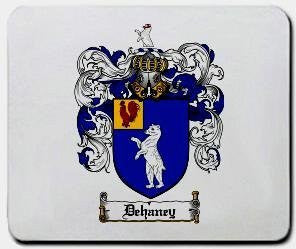 Dehaney coat of arms mouse pad