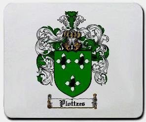 Plottzes coat of arms mouse pad