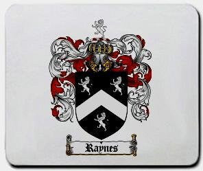 Raynes coat of arms mouse pad