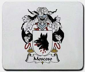 Moscoso coat of arms mouse pad