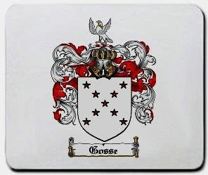 Gosse coat of arms mouse pad
