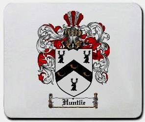 Huntlie coat of arms mouse pad
