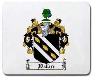 Wallere coat of arms mouse pad