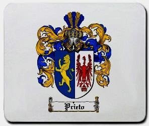 Prieto coat of arms mouse pad